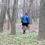 Fourth pic of Girl caught on spy cam peeing outdoors