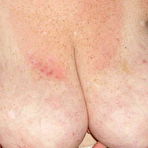 Fourth pic of Amateur bbw mom plays her 38HH heavy melons and plays cock