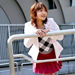 First pic of Saya is sexy in her mini and leather boots