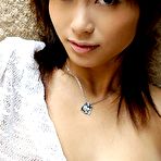 Third pic of Rin Suzuka adorable and shy showing a titty