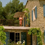 First pic of Charlotte Rampling exposed her nude tits in Swimming Pool