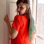 Third pic of Sexy Amateur In A Red Dress