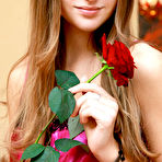 First pic of Sexy yet charming with a cute face and a marvelously smooth and nubile body, Izabel A captures our attention with her teasing gaze and playful posing.