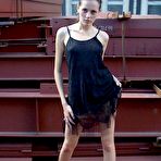 First pic of Nasty girls loses off top and then panties in the street