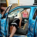 Fourth pic of Girls get panties on upskirt oops