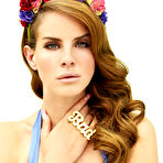 First pic of Lana Del Rey sexy and undressed posing scns