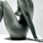 Second pic of Ina Neidal posing nude, shows big boobs