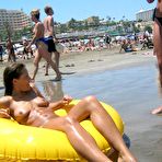 Fourth pic of Teen nudists take off their clothes and play nude