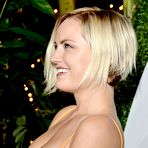 Third pic of Malin Akerman cleavage at 2014 GQ Men of the Year
