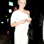 Second pic of Pamela Anderson see through outfit candids
