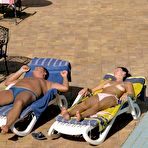 First pic of A game of badminton played between teen nudists