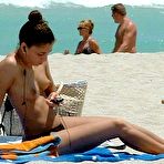 Fourth pic of A game of badminton played between teen nudists