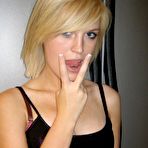 First pic of Perky tits all american teen shows off her tight body.