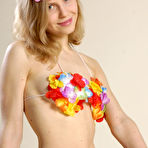 First pic of Hot blonde babe has some amazing shapes curved perfectly on her sexy body that she loves to show off in every turn.