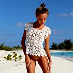 First pic of Clover Naked On White Sand