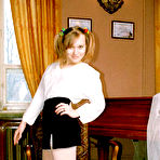 First pic of Terrific fat schoolgirl gets rid of her clothes