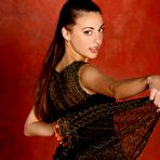 Second pic of Lorena Garcia Sheer Black Dress