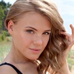 First pic of Viola Paige Spreads On Sand
