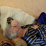 First pic of Naughty young nurse cures her old patient with muff-diving and cock-riding