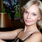 First pic of Petite yet lusty bod that captures the attention, along with a natural, amateur beauty, and sweet, innocent appeal, Feeona A teases her way from the bed to the bathtub.