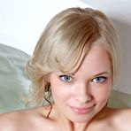 Fourth pic of Petite yet lusty bod that captures the attention, along with a natural, amateur beauty, and sweet, innocent appeal, Feeona A teases her way from the bed to the bathtub.