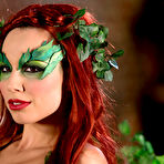 First pic of Masked redhead Aidra Fox worships his throbbing cock