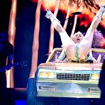 Fourth pic of Miley Cyrus sexy performs on a stage