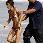 Second pic of Bai Ling various titslip paparazzi shots
