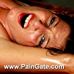 Fourth pic of Streched babe suffers in agony