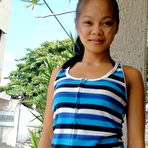 First pic of Naughty Asian teen has her tight pussy creamed by tourist