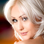 First pic of Natasha Voya Glamourous Blonde Strips Sexy Lingerie