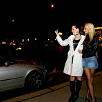 First pic of 
      Sandra Shine and Bambi toy each other after a crazy night out
    