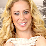 First pic of Cherie DeVille Hot Blonde Flashes Big Round Breasts