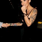 Fourth pic of Cami Li returning to her London hotel after a night out