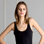 First pic of Sandra Lauver Slim and Saucy Russian Model Drops Black Dress