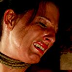 Third pic of Strong roped and lashed beauty