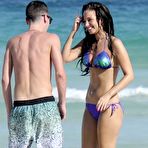 Third pic of Tulisa Contostavlos in bikini on a beach