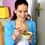 First pic of TeenCoreClub - Teen Sweetie Loving Dildo In The Kitchen