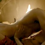 Third pic of Laura Haddock shows all in Da Vincis Demons