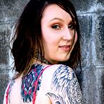 First pic of SexPreviews - Mollie Rose tattoo babe rope bound her mouth spread in dungeon