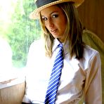 First pic of OnlyMelanie.com Melanie Walsh UK Page 3 model solo girl stockings model