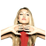 Fourth pic of Gigi Hadid sexy and braless mag scans