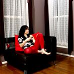 First pic of Aria Alexander In Red Tights