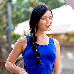 Second pic of 
      Malena Fendi peels off her blue dress by the swimming pool
    