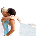 Second pic of Brigitte Nielsen on holidays in Saint Tropez paparazzi shots