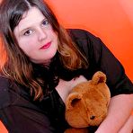 First pic of Hardcore Fatties - Young BBW Playing Teddy Bear