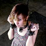 First pic of SexPreviews - Mercy West in black pantyhose is dungeon bound made to orgasm