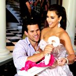 First pic of Kim Kardashian looking sexy at Fairytale Wedding Party