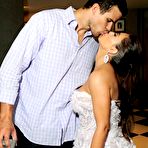 Third pic of Kim Kardashian looking sexy at Fairytale Wedding Party