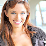 First pic of Sabrina Maree Cheerful Redhead Lets Loose Big Boobs